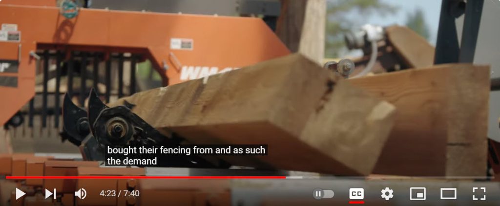 Fritch Sawmill Finds Success Processing Large Logs 